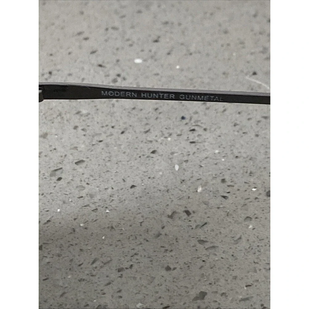 MODERN OPTICAL HUNTER GUNMETAL AUTHENTIC EYEGLASSES FRAMES ONLY Ash 56-16-145